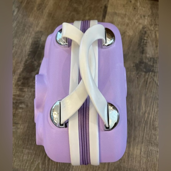 Hello Kitty Travel Cosmetic Case Box Beauty Makeup Case Bag Organizer PURPLE - Picture 5 of 7